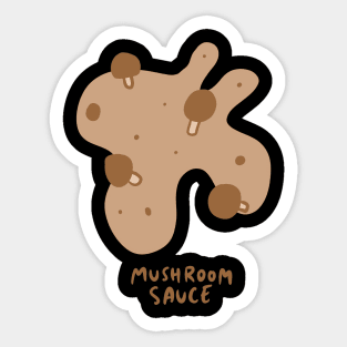 Mushroom Sauce Sticker